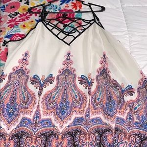Beautiful spaghetti strap dress! Worn a few times!